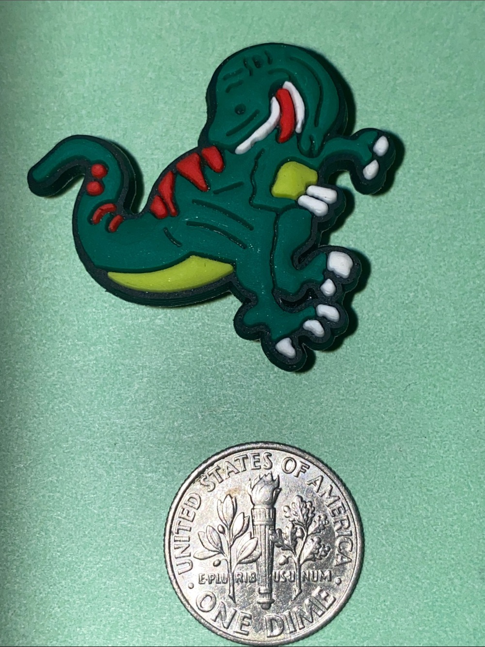 (10 for $15) T-Rex Dinosaur Crocs Shoes Charms